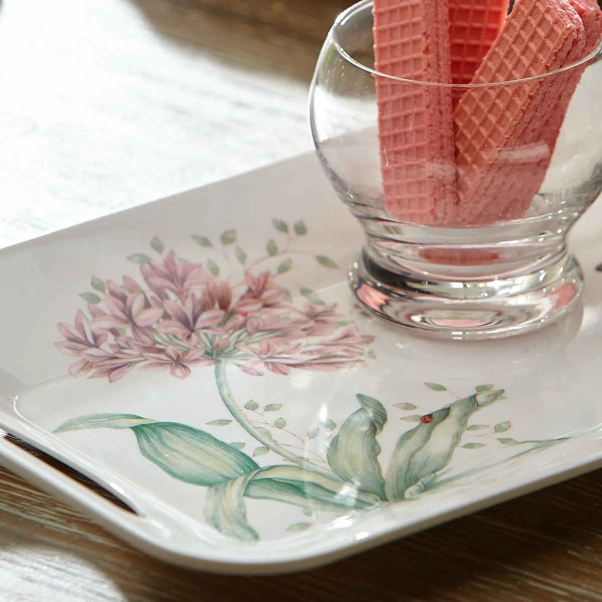 Lenox Butterfly Meadow Melamine Hors D'oeuvres Tray Dinnerware