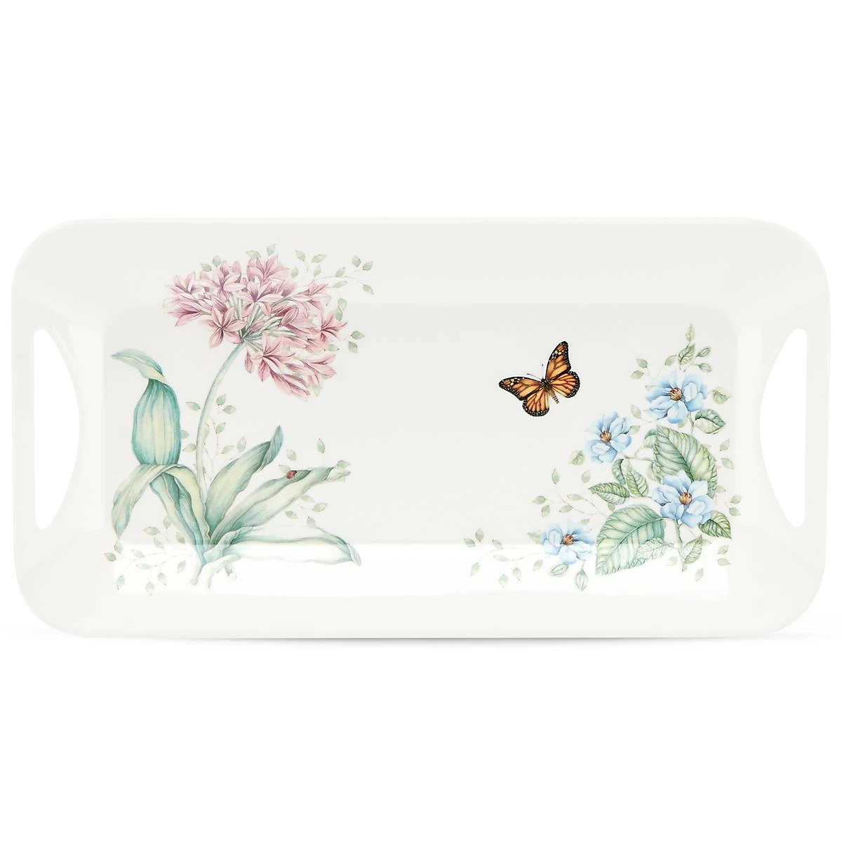 Lenox Butterfly Meadow Melamine Hors D'oeuvres Tray Dinnerware