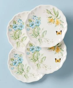 Lenox Butterfly Meadow Melamine® 4pc Dinner Plates Dinnerware