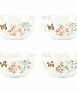 Lenox Dinnerware Butterfly Meadow Melamine 4-Piece Bowl Set