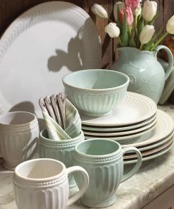 Lenox Dinnerware French Perle Groove β’ Accent Plate