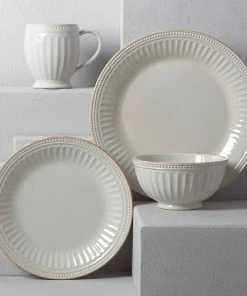 Lenox French Perle Groove 4-piece Place Setting Dinnerware