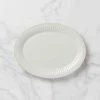 Lenox Dinnerware French Perle Groove β’ 16" Oval Platter