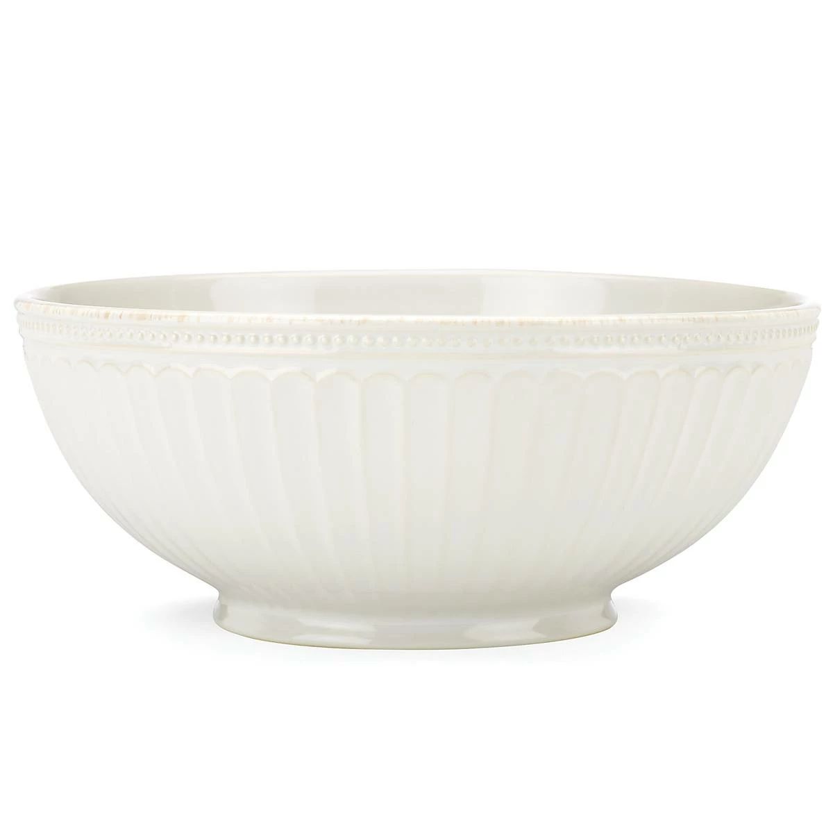 Lenox Dinnerware French Perle Groove β’ Medium Serve Bowl