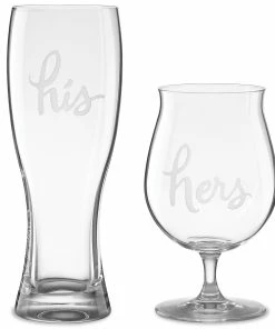 Kate Spade Drinkware Two Of A Kind™ 2pc "His And Hers" Beer Mugs