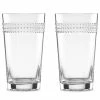 Kate Spade Wickford™ 2-piece Highball Glass Set Drinkware