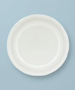 Lenox Como White 9.25" Accent Plate Dinnerware