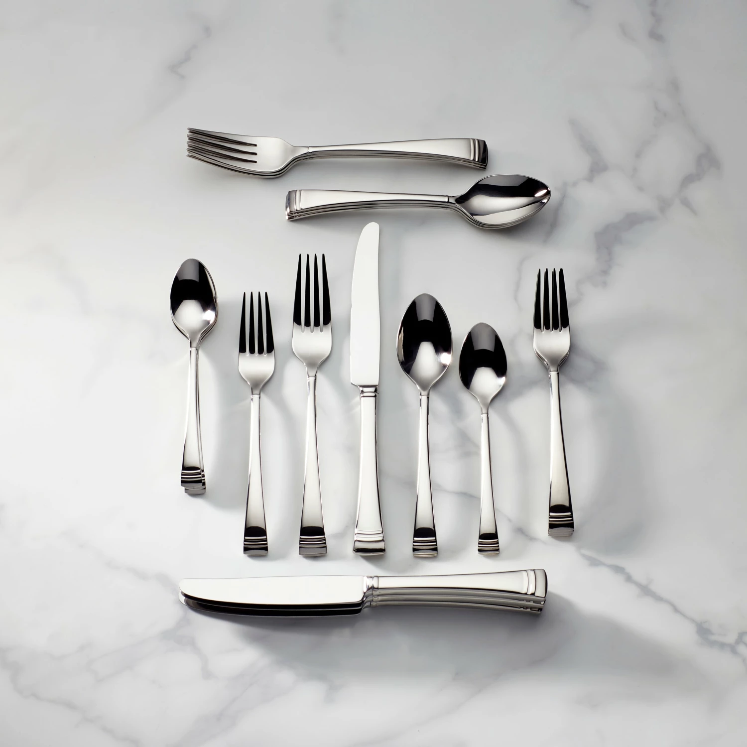 Lenox Federal Platinum 20-Piece Flatware Set