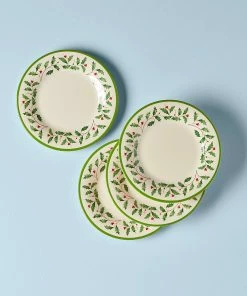 Lenox Dinnerware Holiday™ 4-piece Melamine Accent Plate Set