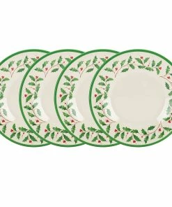 Lenox Dinnerware Holiday™ 4-piece Melamine Accent Plate Set