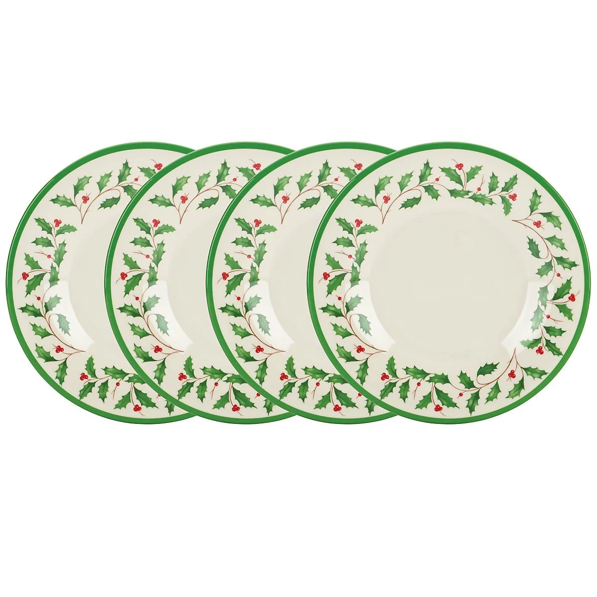 Lenox Dinnerware Holiday™ 4-piece Melamine Accent Plate Set