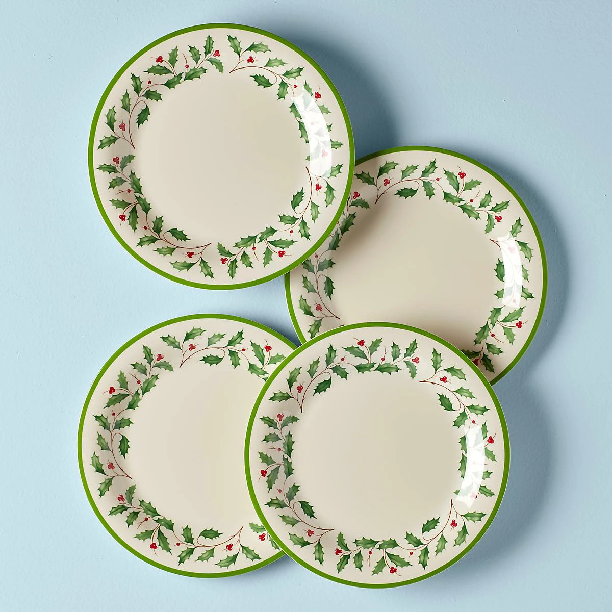 Lenox Dinnerware Holiday™ 4-piece Melamine Dinner Plate Set