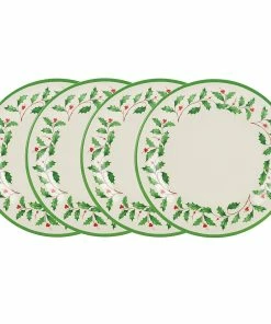 Lenox Dinnerware Holiday™ 4-piece Melamine Dinner Plate Set