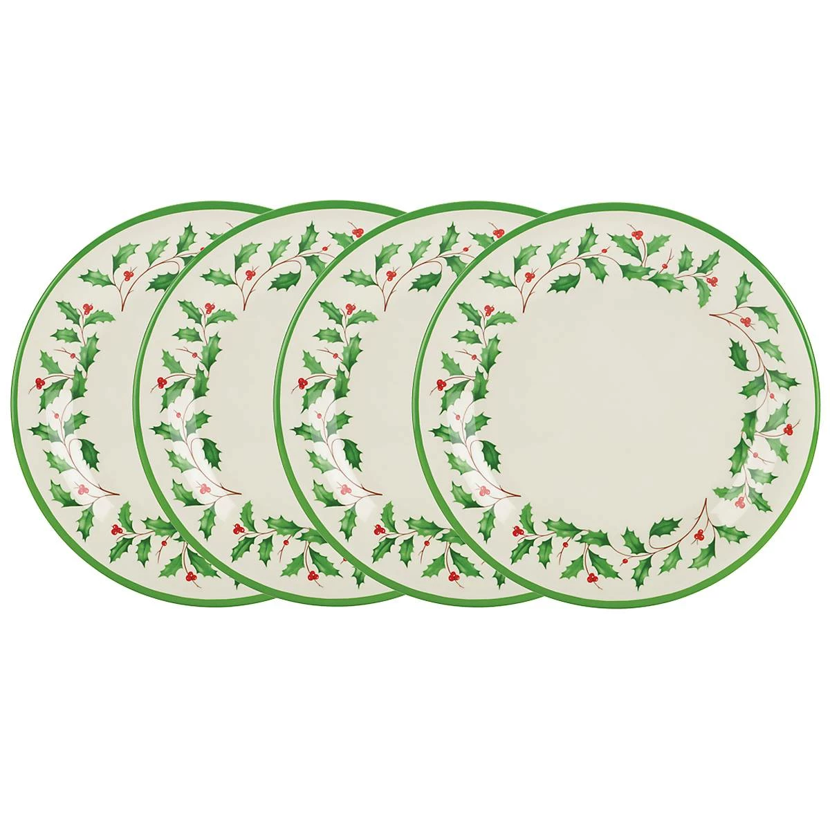 Lenox Dinnerware Holiday™ 4-piece Melamine Dinner Plate Set