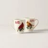 Lenox Winter Greeting® 2-piece Mr & Mrs Mug Set Dinnerware