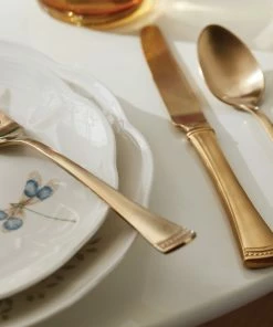 Lenox Portola Gold 20-Piece Flatware Set