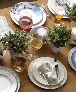 Lenox Dinnerware Indigo Watercolor 4-piece Place Setting