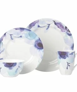 Lenox Dinnerware Indigo Watercolor 4-piece Place Setting