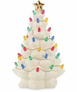 Lenox Décor Treasured Traditions Ivory Light-Up Tree Figurine