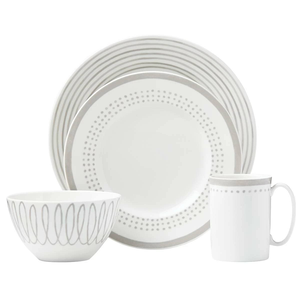 Kate Spade Charlotte Street East 4-piece Place Setting