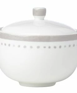 Kate Spade Dinnerware Charlotte Street Sugar Bowl With Lid