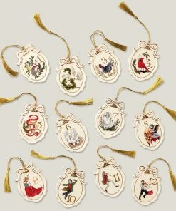Lenox Twelve Days Of Christmas 12-piece Ornament Set Ornament Trees