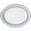 Lenox Geodesia Blue™ 13" Oval Serving Platter Dinnerware