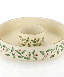 Lenox Holiday Chip & Dip Set
