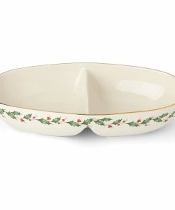 Lenox Holiday Divided Bowl