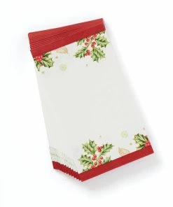 Lenox Table Linens Treasured Traditions Dinner Napkins