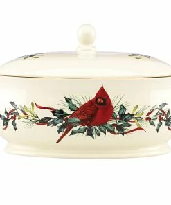 Lenox Winter Greetings Covered Dish Dinnerware