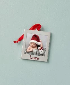 Lenox Love Photo Ornament