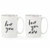 Kate Spade Bridal Party "Love You" And "Love You More" Mugs