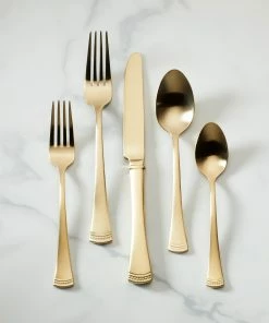 Lenox Portola Gold 20-Piece Flatware Set