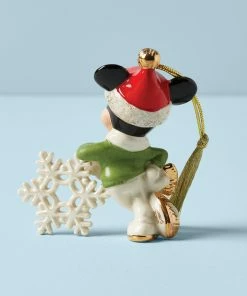 Lenox Personalized Ornaments Mickey Snowflake Ornament