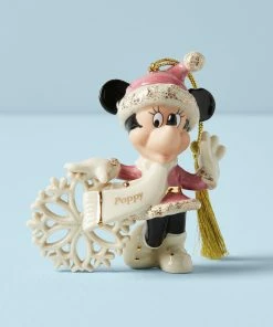 Lenox Personalized Ornaments Minnie Snowflake Ornament