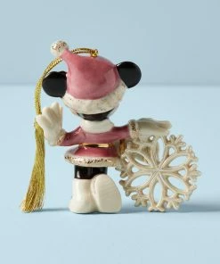 Lenox Personalized Ornaments Minnie Snowflake Ornament
