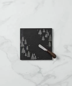 Lenox Balsam Lane Slate Cheeseboard & Knife Set