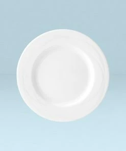 Lenox Dinnerware Swirl Rim Dinner Plate