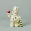 Lenox Happy Holly Days Light-Up Figurine Décor