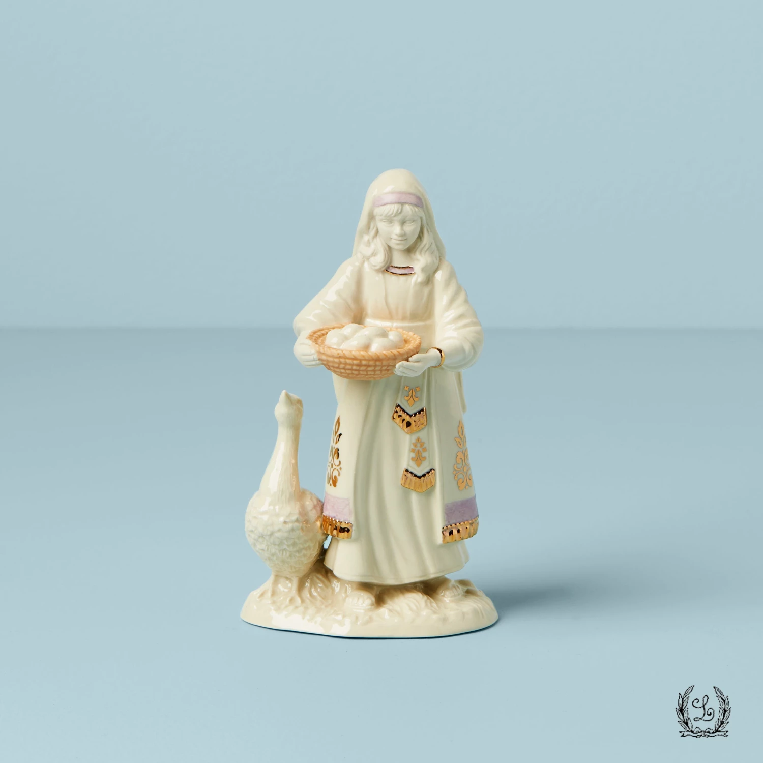 Lenox First Blessing Nativity™ Goose And Girl