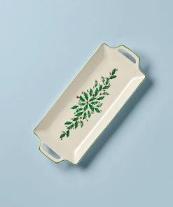 Lenox Holiday Hors D'oeuvre Tray Dinnerware