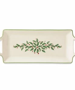 Lenox Holiday Hors D'oeuvre Tray Dinnerware