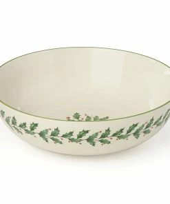 Lenox Holiday Pasta Serving Bowl Dinnerware
