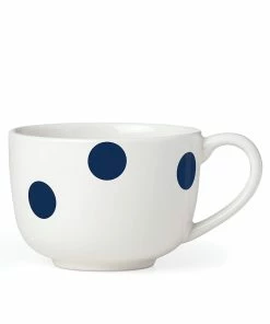 Kate Spade Deco Dot Latte Mug Dinnerware