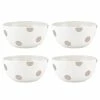 Kate Spade Dinnerware Deco Dot 4-piece All-Purpose Bowl Set