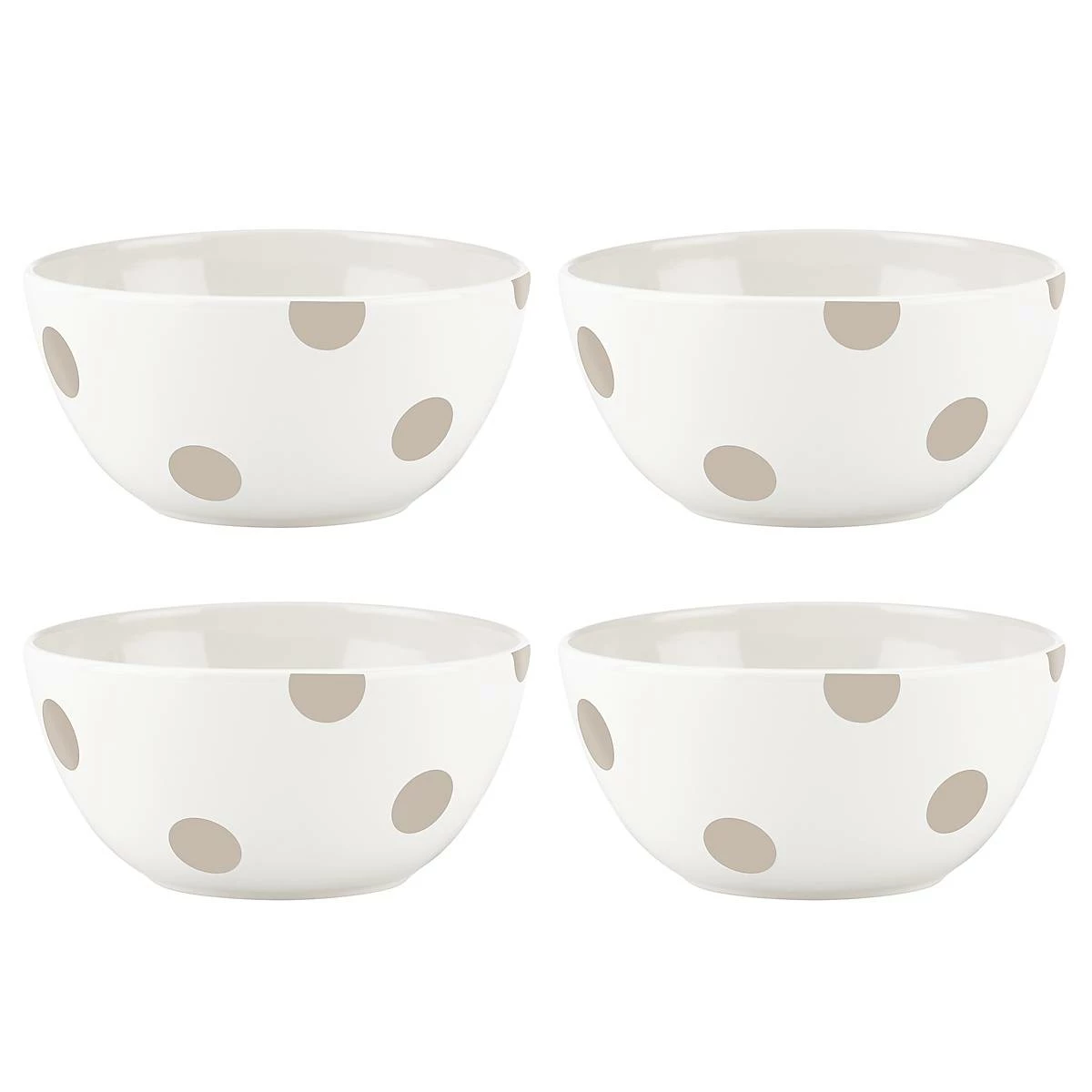 Kate Spade Dinnerware Deco Dot 4-piece All-Purpose Bowl Set