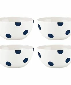 Kate Spade Dinnerware Deco Dot 4-piece All-Purpose Bowl Set