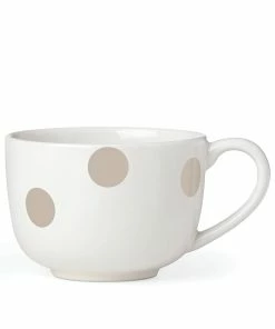 Kate Spade Deco Dot Latte Mug Dinnerware