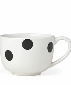Kate Spade Deco Dot Latte Mug Dinnerware